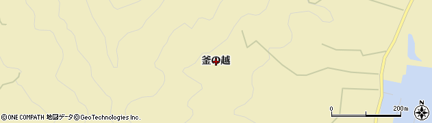 香川県丸亀市広島町（釜の越）周辺の地図