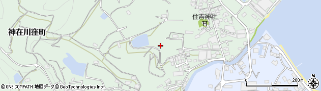 香川県高松市神在川窪町周辺の地図