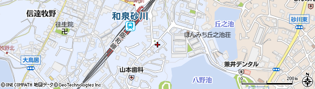 いで鍼灸整骨院全国冷え症研究所大阪泉州分室周辺の地図