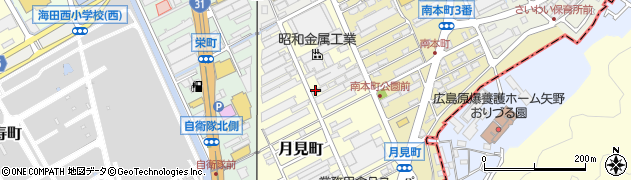 三興塗料株式会社　広島営業所周辺の地図