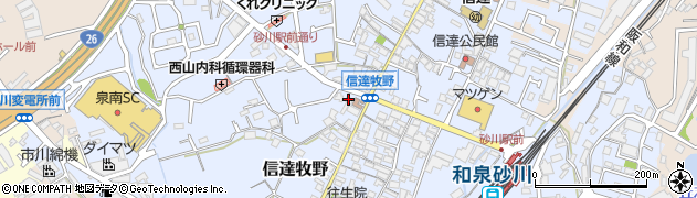 株式会社三愛周辺の地図