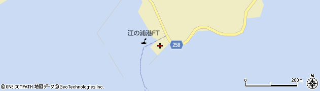 江の浦港ＦＴ（備讃フェリー）周辺の地図