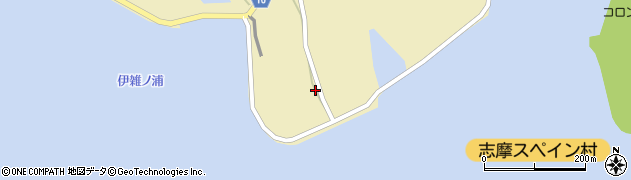 三重県志摩市磯部町飯浜316周辺の地図