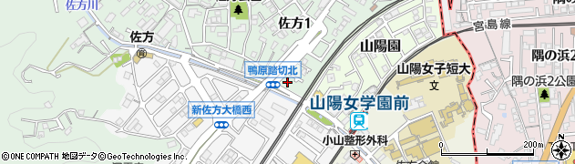 お好み焼きぐぅぐぅ佐方店周辺の地図