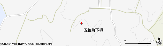 兵庫県洲本市五色町下堺周辺の地図