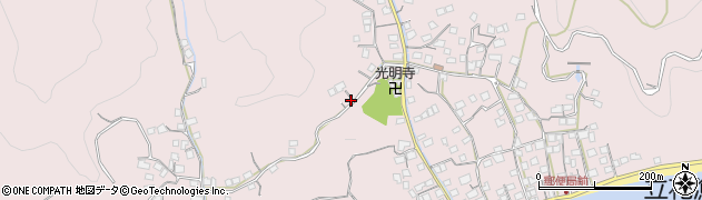 広島県尾道市向島町立花周辺の地図