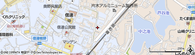 上林歯科医院周辺の地図
