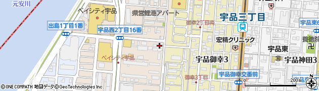株式会社大林組　広島支店広島工事事務所周辺の地図