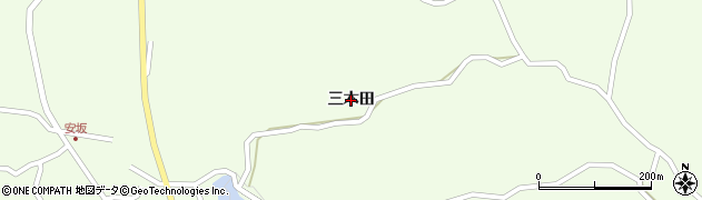 兵庫県洲本市中川原町（三木田）周辺の地図