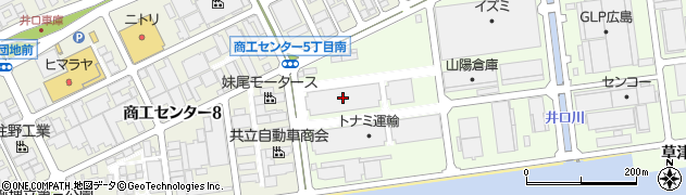 広島市流通センター株式会社周辺の地図