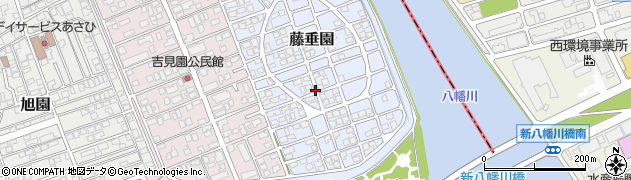 広島県広島市佐伯区藤垂園周辺の地図