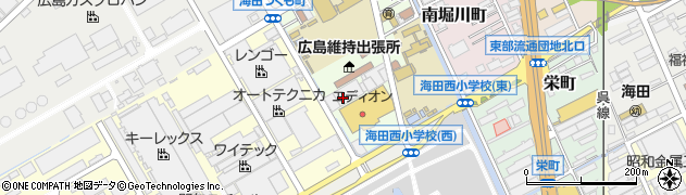 西日本リネンサプライ株式会社　海田工場周辺の地図