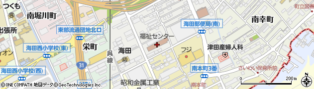 海田町社会福祉協議会周辺の地図