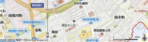 広島県海田町（安芸郡）日の出町周辺の地図