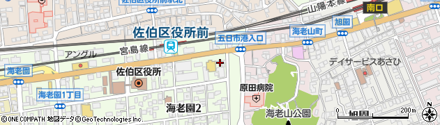 広島ガスライフ株式会社　ガスショップ・五日市店周辺の地図