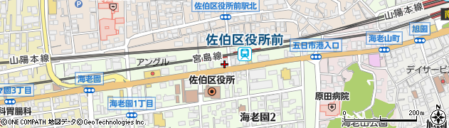 広島県信用組合五日市支店周辺の地図