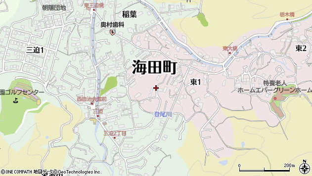 〒736-0013 広島県安芸郡海田町東の地図