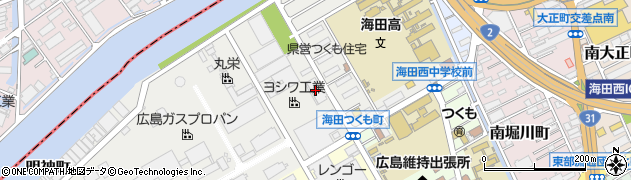 ヨシワ工業株式会社周辺の地図