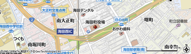 広島県安芸郡海田町周辺の地図