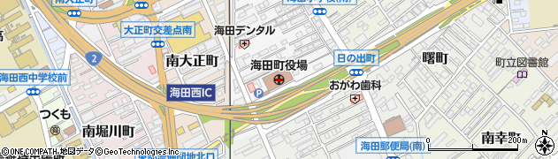 海田町役場　企画部部長周辺の地図