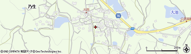香川県坂出市王越町乃生674周辺の地図