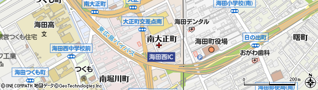 広島県海田町（安芸郡）南大正町周辺の地図
