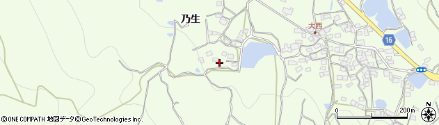 香川県坂出市王越町乃生519周辺の地図