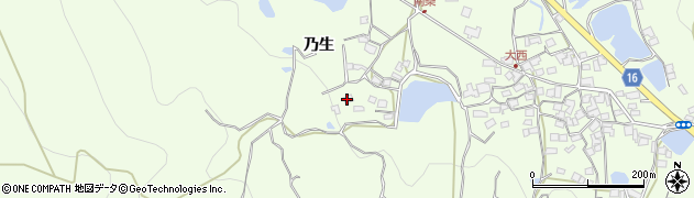 香川県坂出市王越町乃生497周辺の地図