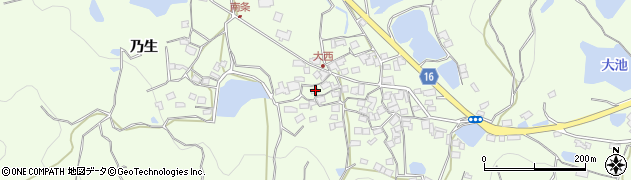 香川県坂出市王越町乃生947周辺の地図