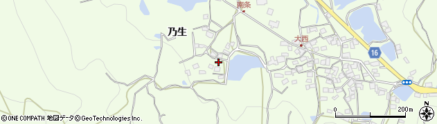 香川県坂出市王越町乃生530周辺の地図