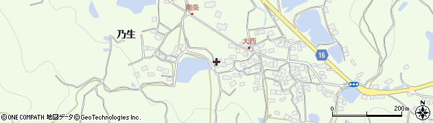 香川県坂出市王越町乃生968周辺の地図