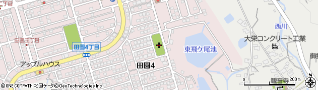 岡５号児童公園周辺の地図