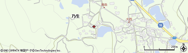 香川県坂出市王越町乃生539周辺の地図