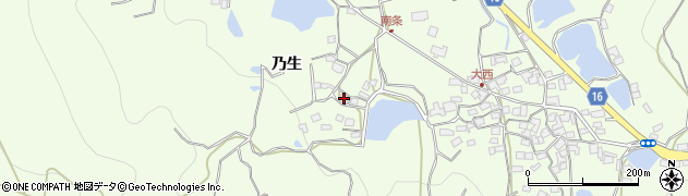 香川県坂出市王越町乃生538周辺の地図