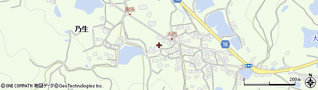 香川県坂出市王越町乃生972周辺の地図
