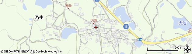 香川県坂出市王越町乃生940周辺の地図