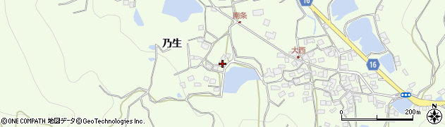 香川県坂出市王越町乃生541周辺の地図