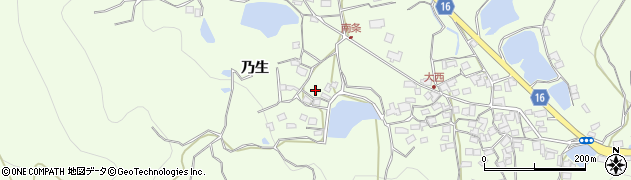香川県坂出市王越町乃生537周辺の地図