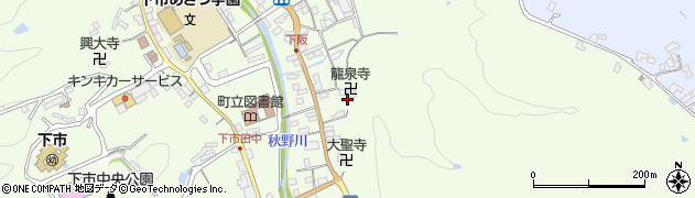 上阪児童公園周辺の地図