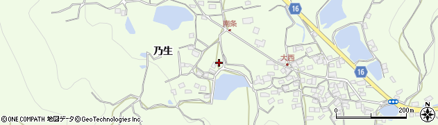 香川県坂出市王越町乃生542周辺の地図