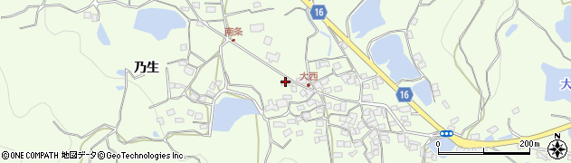 香川県坂出市王越町乃生974周辺の地図
