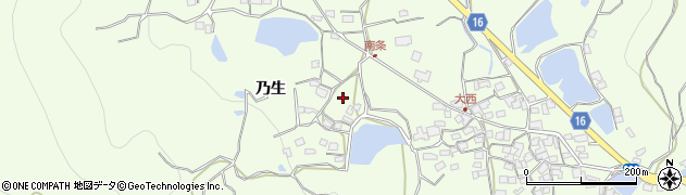 香川県坂出市王越町乃生548周辺の地図