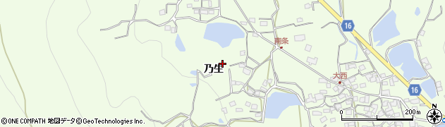 香川県坂出市王越町乃生470周辺の地図