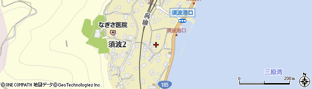 広島県三原市須波周辺の地図