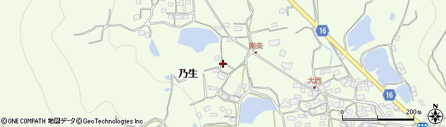 香川県坂出市王越町乃生555周辺の地図
