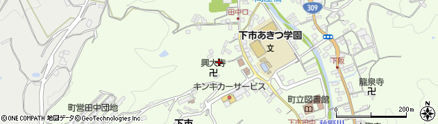 興大寺周辺の地図