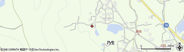 香川県坂出市王越町乃生385周辺の地図