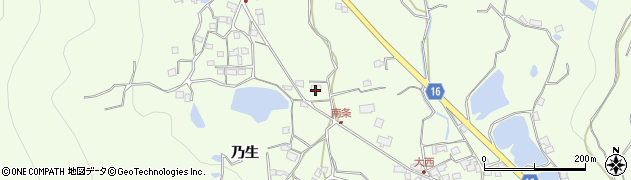 香川県坂出市王越町乃生1054周辺の地図