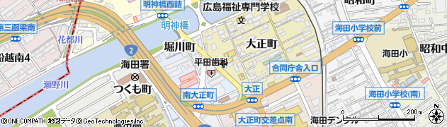 ジョリーパスタ海田店周辺の地図