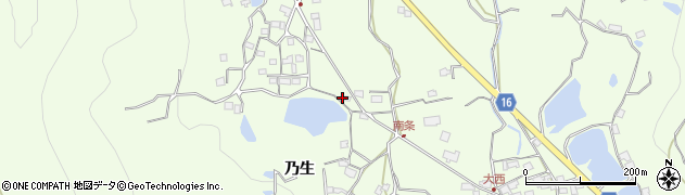 香川県坂出市王越町乃生1057周辺の地図